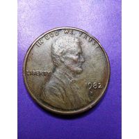 США 1 цент 1982 D