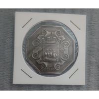 Восьмиугольная монета-жетон Франция.7