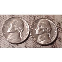 5 центов  1964 Р & D США Джеферсон