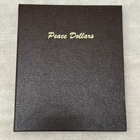 Футляр для доллара США 1921-1935 год. (Мирный доллар- серебряная монета США номиналом в 1 доллар.)