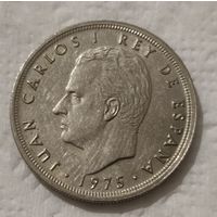 Испания 5 песет, 1975 (76 внутри звезды) (14-13-30)
