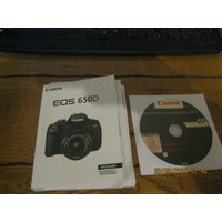 Инструкция по экплуатации Canon EOS 650D