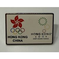 Значек-пин олимпиада 2009год Гонконг