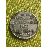 Нотгельды Бохум, Гельзенкирхен, Хаттинген 50 пфеннигов 1918 г.
