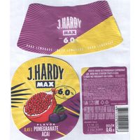 Пивная этикетка - J. HARDY