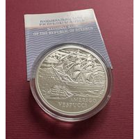 Монета парусные корабли америго веспуччи 20 рублей 2010