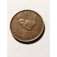 Великобритания 1 фартинг 1942