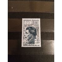 1962 Франция персоналии чистая клей MNH** 4-16