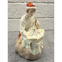 Статуэтка ИВАН ЦАРЕВИЧ С ЛЯГУШКОЙ.  Не частая. ФФЗ. Минск. СССР. В ЛЮКСЕ.     Распродажа коллекции!!!