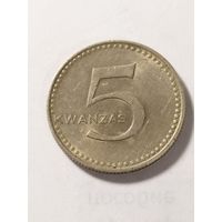 Ангола 5 кванза 1975
