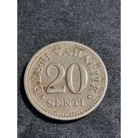 Эстония 20 сентов 1935