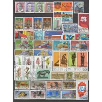 ГДР.ПОЧТИ ПОЛНЫЙ(без блоков !) ГОДОВОЙ  КОМПЛЕКТ ГАШЕНЫХ  МАРОК 1976г!