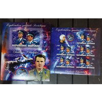 Чад 2013г космос  ШАТАЛОВ  СОЮЗ 4   MNH