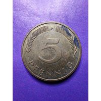 Германия ФРГ 5 пфеннигов 1988 F