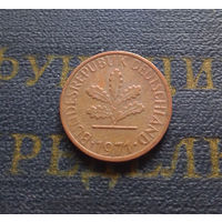 1 пфенниг 1971 (F) Германия ФРГ #02