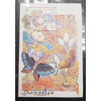 Сомали. Фауна. Бабочки (блок) (1422)