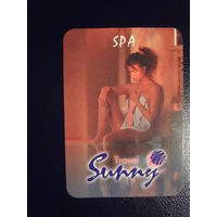 Календарик 2002 г.  Санни Трэвел.  SPA.