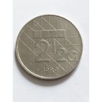 Нидерланды 2,5 гульден 1989