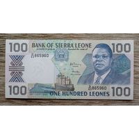 Werty71 Сьерра Леоне 100 леоне 1990 UNC банкнота тип 1989