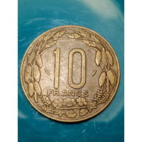 10 франков Камерун 1981 год.