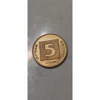 Израиль 5 агорот
