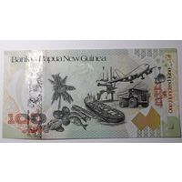 Папуа-Новая Гвинея, 100 кина. Серия BPNG. UNC.