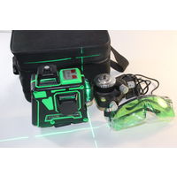 Лазерный уровень (нивелир) 3D (12 лучей, три проекции) 360