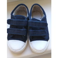 Кеды синие, р 25, б.у, отличное состояние