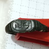 Перстень старинный с темной , ВКЛ  #79