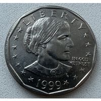 1 доллар Сьюзен Энтони 1999 P