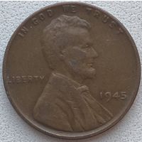 США 1 цент 1945 г.