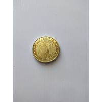 Памятный жетон монета Польша Серебрянная шахта Тарновские горы