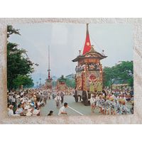 Этнография. Япония, Киото. Фестиваль Бумажного Сада