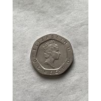 Великобритания 20 пенсов 1993