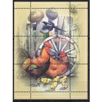 Беларусь 2009. Домашние птицы. Куры. 1 блок 66 (465)