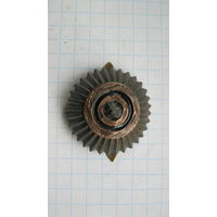 Кокарда РИ.Латунь.