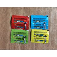 Обертки от жвачки Turbo Lazer Турбо Лазер 4 шт