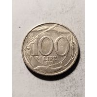 Италия 100 лир 1993