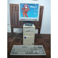Раритетный полностью рабочий компьютер 1998 г. в улучшенной конфигурации