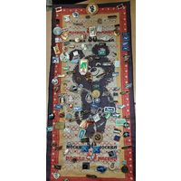 Вымпел Олимпиада 80. СССР. Со значками Около 120 шт.