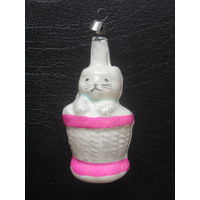 Елочная игрушка Звезда,стеклярус.