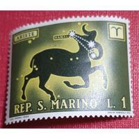 Лот 197 Сан-Марино (1970) Знаки зодиака. Овен SM942