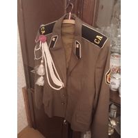 Дембельский китель СССР.( Погоны, шеврон, петлицы, аксельбант) Отличное состояние.