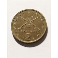 Греция 2 драхмы 1978