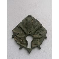 Накладка на старинный замок, торги с Рубля