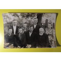 Фото "На могилках", Полесье, 1950-е гг.
