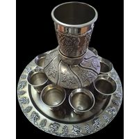 Декантер для коньяка, мельхиор, отличное состояние