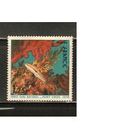 Франция-1978(Мих.2094) , **  ,   Фауна, Рыбы(одиночка)