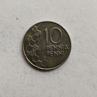 Финляндия 10 пенни 1992 г.