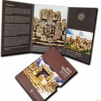 2 евро 2019 Мальта Официальный годовой набор + 2 евро Та Хаджрат BUNC